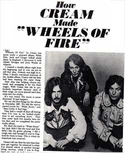 Cream Wheels of Fire press