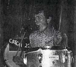 Ginger Baker on Drums
