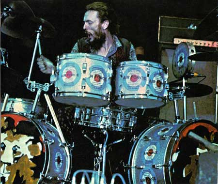 Ginger Baker with Airforce