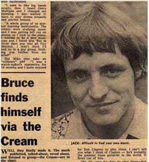 Jack Bruce finds himself via The Cream